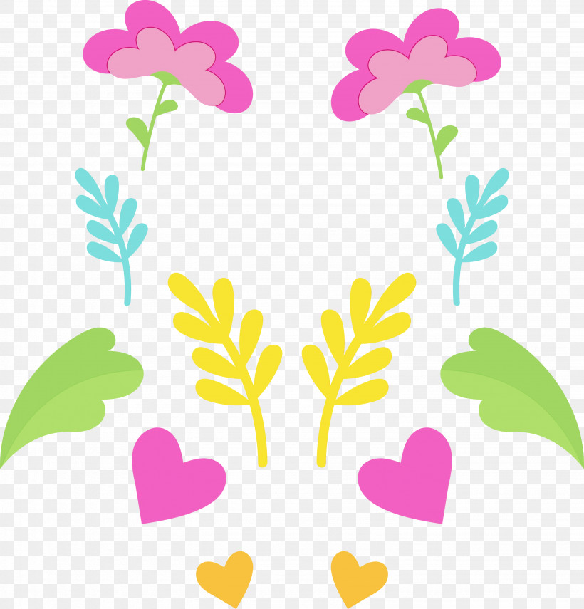 Floral Design, PNG, 2875x3000px, Flower Clipart, Floral Design, Flower, Flower Art, Heart Download Free