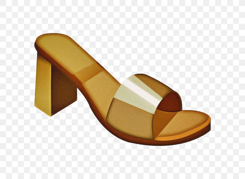 Footwear Sandal Tan Brown Yellow, PNG, 600x600px, Footwear, Beige, Brown, Leather, Sandal Download Free