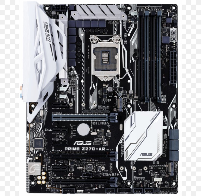 Intel LGA 1151 ASUS PRIME Z270-A Motherboard ATX, PNG, 800x800px, Intel, Asus Prime Z270a, Asus Prime Z270ar, Atx, Central Processing Unit Download Free