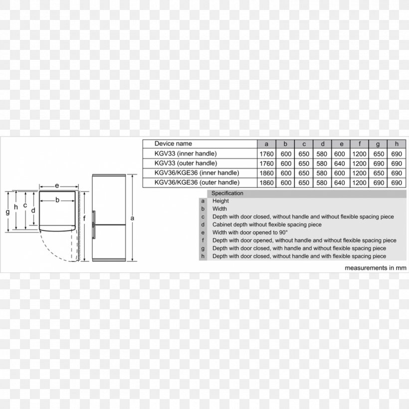 Refrigerator Freezers Siemens KU15RA60 Robert Bosch GmbH, PNG, 1500x1500px, Refrigerator, Area, Diagram, Drawer, Freezers Download Free