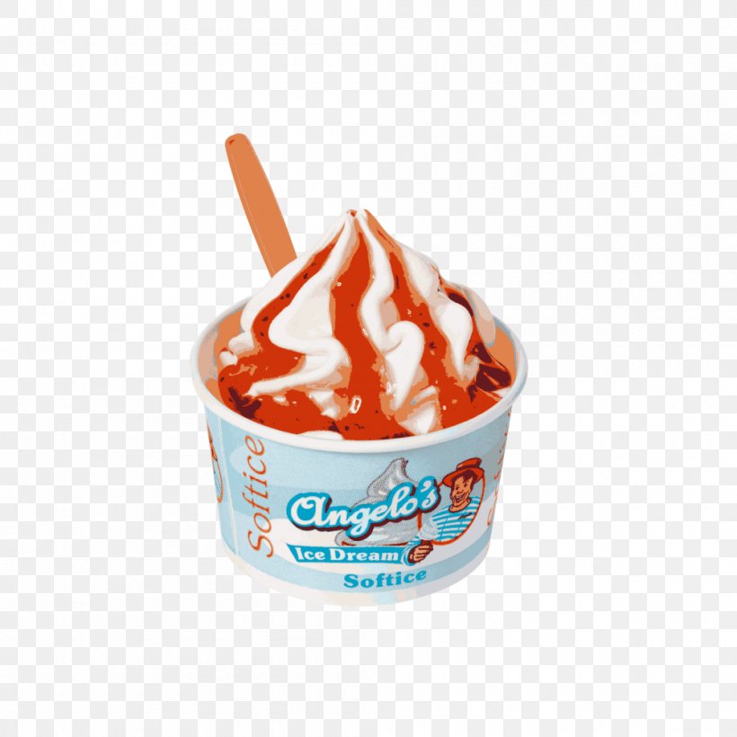 Sundae Ice Cream Gelato Frozen Yogurt Soft Serve, PNG, 1000x1000px, Sundae, Caramel, Cream, Dairy Product, Dessert Download Free