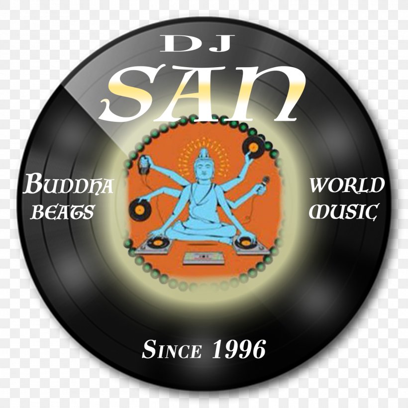 DJ Buddha Font, PNG, 1500x1500px, Label, Brand Download Free