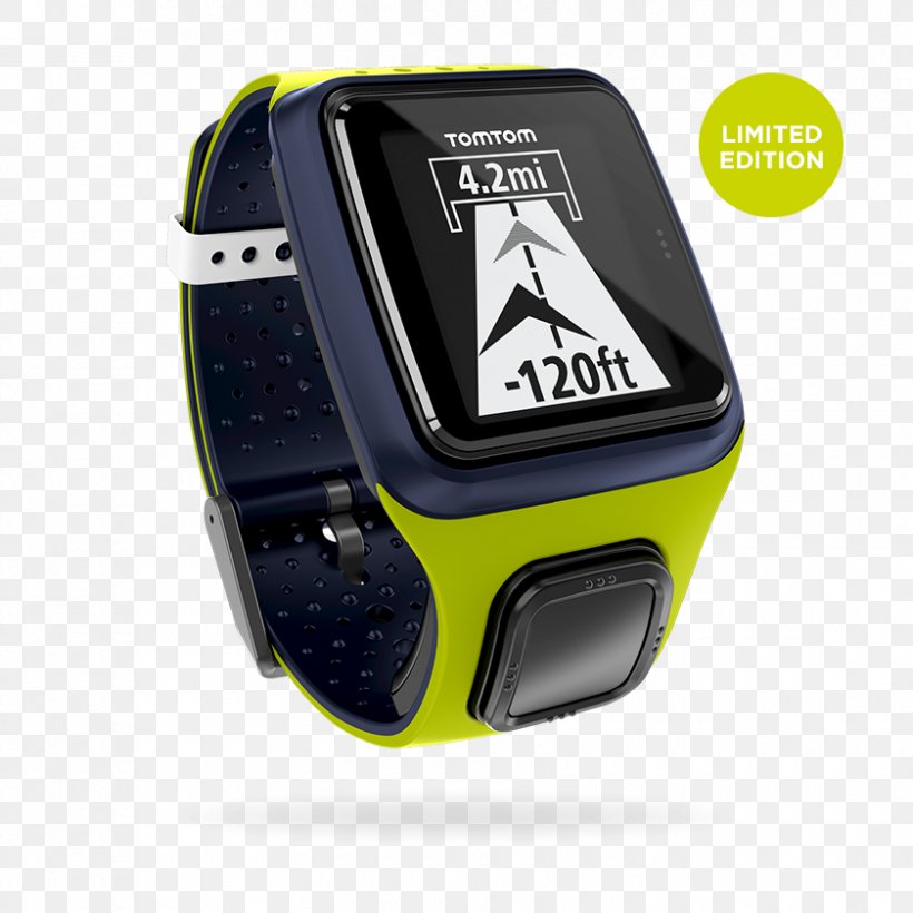 GPS Watch TomTom Runner TomTom Multi-Sport Cardio, PNG, 840x840px, Gps Watch, Activity Tracker, Brand, Electronic Device, Electronics Download Free