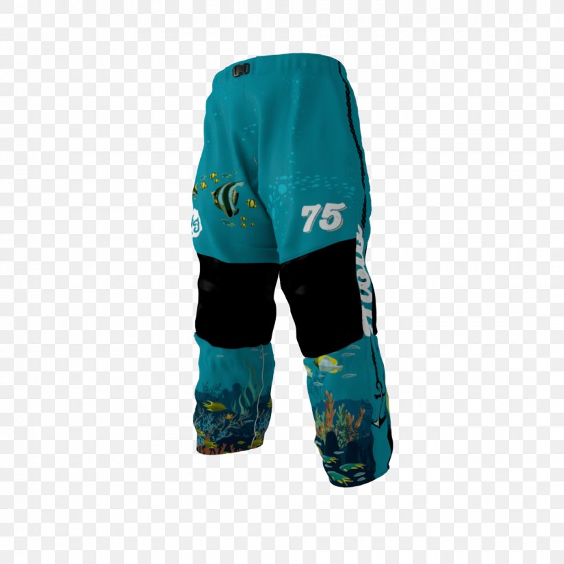 Hockey Protective Pants & Ski Shorts Turquoise, PNG, 1080x1080px, Shorts, Aqua, Blue, Electric Blue, Hockey Download Free
