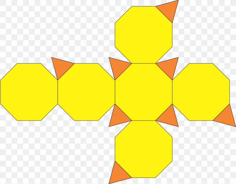 Net Regular Polytope Platonic Solid Cube Geometric Shape, PNG ...