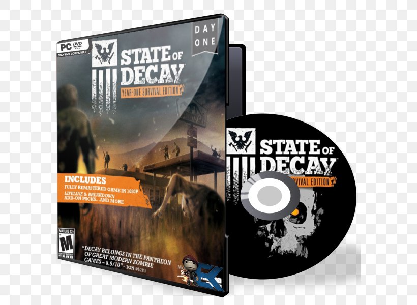 State Of Decay 2 Xbox 360 ARK: Survival Evolved Game, PNG, 600x600px, State Of Decay, Arcade Game, Ark Survival Evolved, Brand, Downloadable Content Download Free
