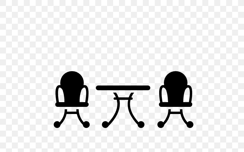 Table Office & Desk Chairs Clip Art, PNG, 512x512px, Table, Area, Black, Black And White, Chair Download Free