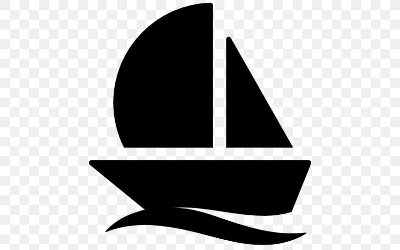 Sailboat Ship Symbol Sailing, PNG, 512x512px, Sailboat, Black, Black And White, Boat, Boating Download Free