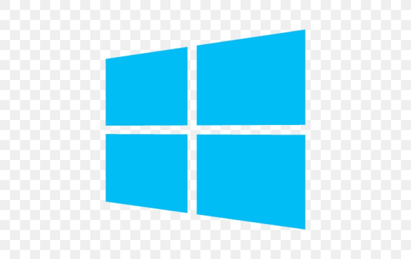 Windows 8.1 Microsoft Windows Computer Software, PNG, 518x518px, Windows 8, Aqua, Area, Azure, Blue Download Free