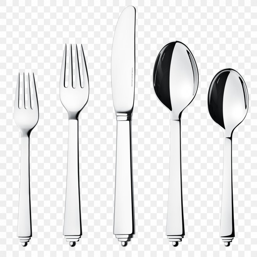 Cutlery Tableware Fork Sterling Silver Stainless Steel, PNG, 1200x1200px, Cutlery, Antique, Black And White, Christofle, Fork Download Free