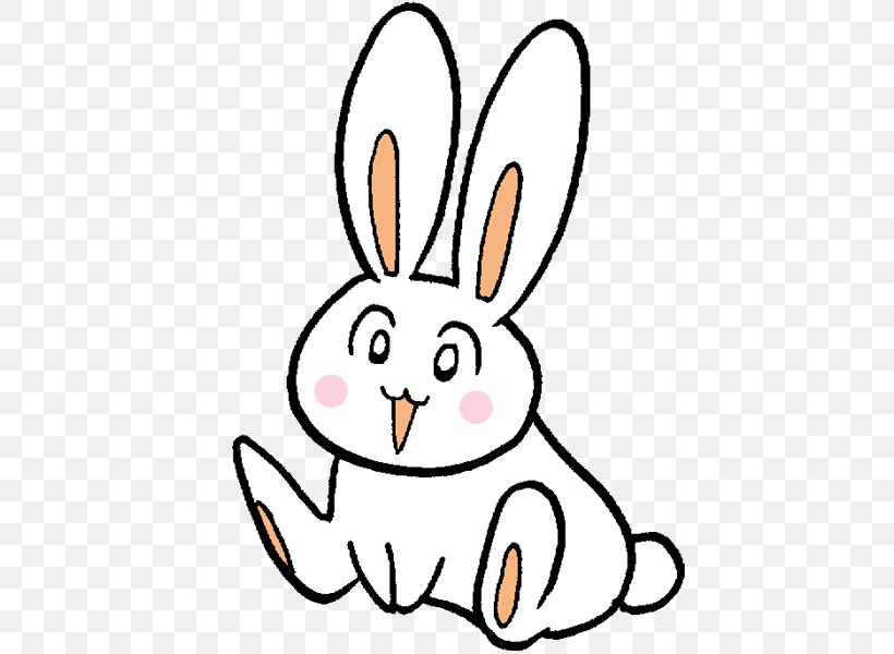 Domestic Rabbit Hare Easter Bunny Clip Art, PNG, 600x600px, Domestic Rabbit, Animal, Animal Figure, Area, Artwork Download Free