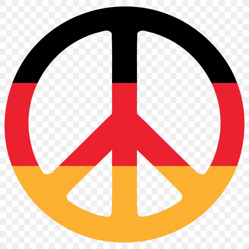 Flag Of Germany Peace Symbols International Fellowship Of Reconciliation Clip Art, PNG, 4444x4444px, Germany, Area, Brand, Campaign For Nuclear Disarmament, Flag Download Free