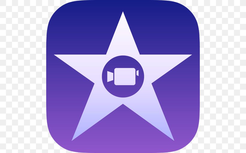 IMovie Video Editing Apple, PNG, 512x512px, Imovie, Android, Apple, Area, Blue Download Free