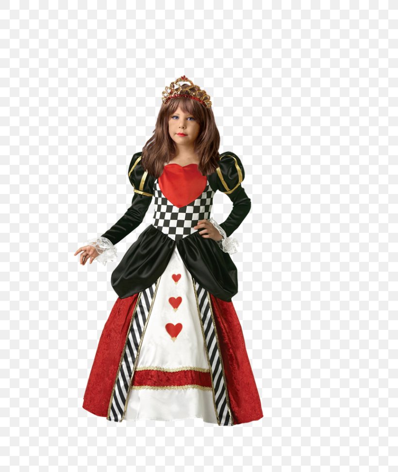 Queen Of Hearts Red Queen Costume Tutu Child, PNG, 743x973px, Watercolor, Cartoon, Flower, Frame, Heart Download Free