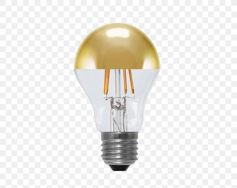 Incandescent Light Bulb LED Lamp Edison Screw, PNG, 461x650px, Light, Dimmer, Edison Screw, Electrical Filament, Gold Download Free