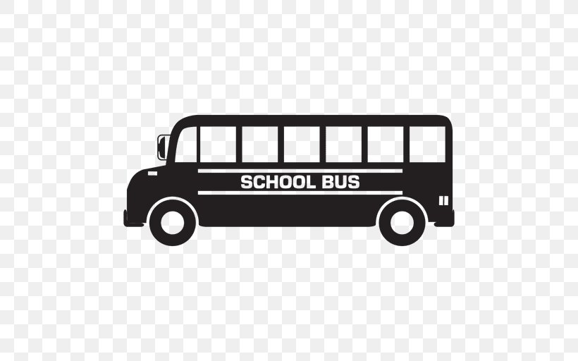 School Bus Silhouette, PNG, 512x512px, Bus, Automotive Design, Automotive Exterior, Brand, Bus Stop Download Free