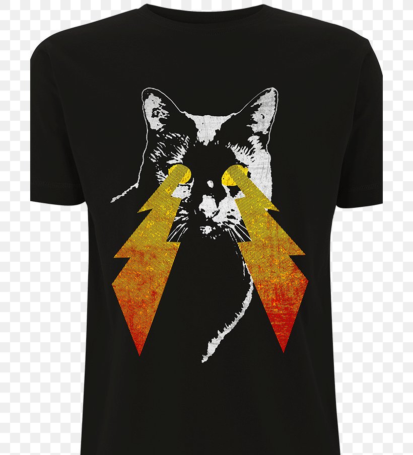 T-shirt Cat Sleeve Jersey, PNG, 700x904px, Tshirt, Active Shirt, Animal, Black, Black M Download Free