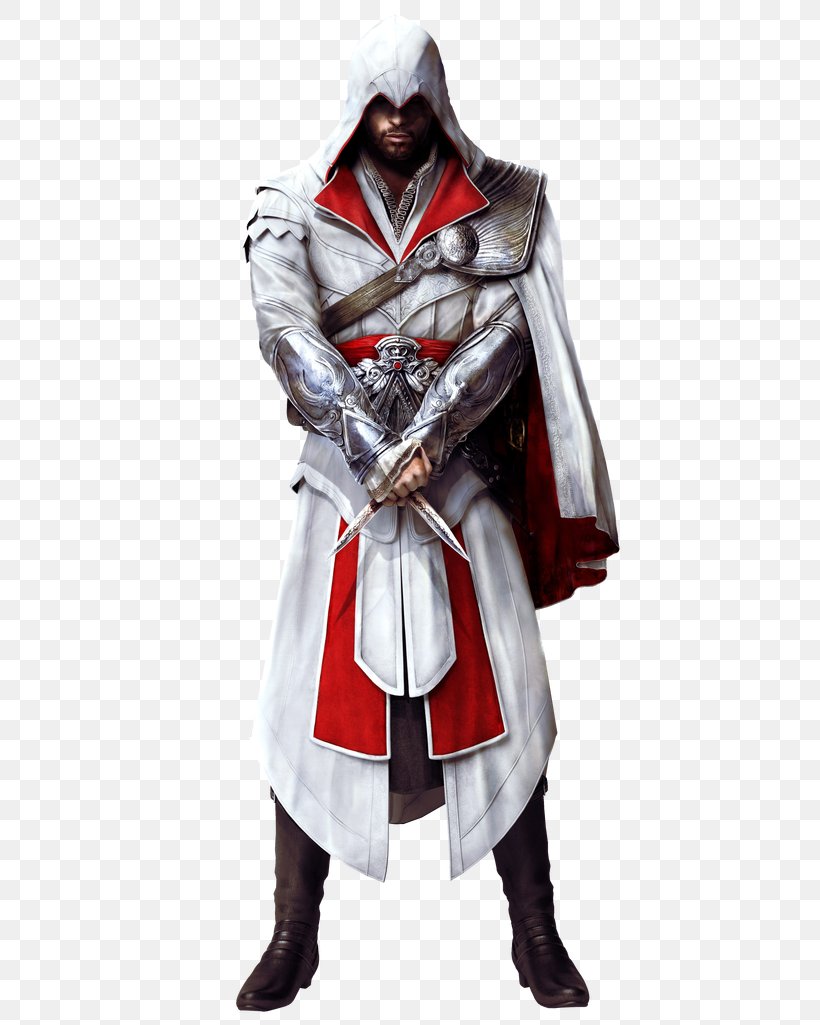 Assassin's Creed: Brotherhood Assassin's Creed II Assassin's Creed: Ezio Trilogy Ezio Auditore, PNG, 437x1025px, Ezio Auditore, Armour, Assassins, Costume, Costume Design Download Free
