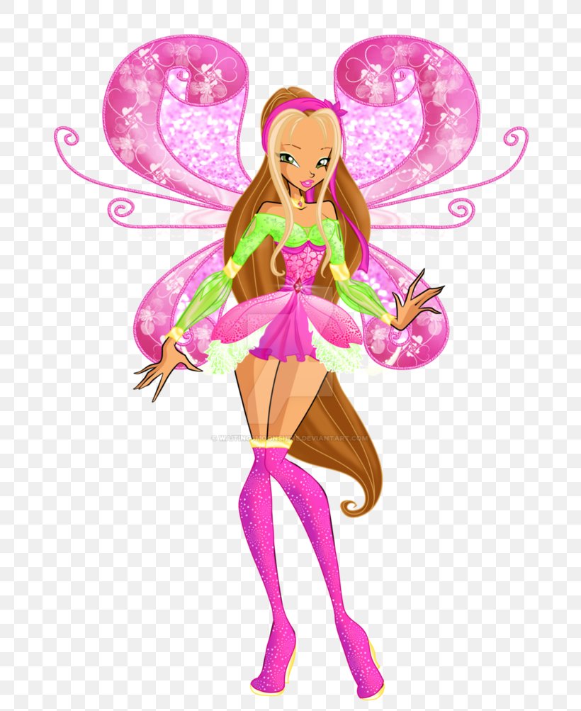 Flora Musa Fairy Drawing Winx Club, PNG, 797x1003px, Flora, Animated Cartoon, Barbie, Deviantart, Doll Download Free