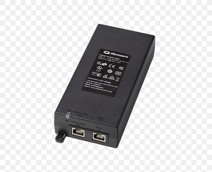 Power Over Ethernet AC Adapter Microsemi IEEE 802.3at, PNG, 667x667px, Power Over Ethernet, Ac Adapter, Adapter, Alternating Current, Computer Component Download Free