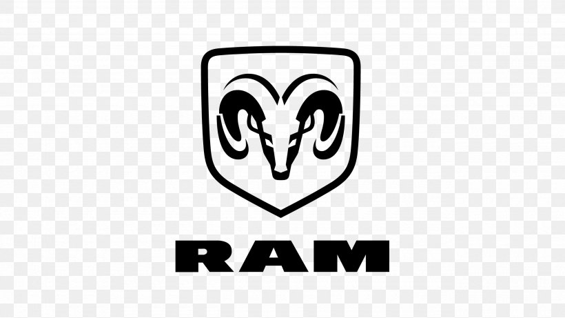 Ram Trucks Dodge Ram Pickup Car Jeep, PNG, 2560x1440px, Ram Trucks, Area, Black And White, Brand, Car Download Free