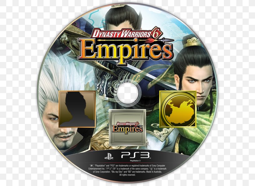 Dynasty Warriors 6: Empires PlayStation 3 DVD STXE6FIN GR EUR, PNG, 600x600px, Playstation 3, Dvd, Dynasty Warriors, Dynasty Warriors 6, Dynasty Warriors 7 Download Free