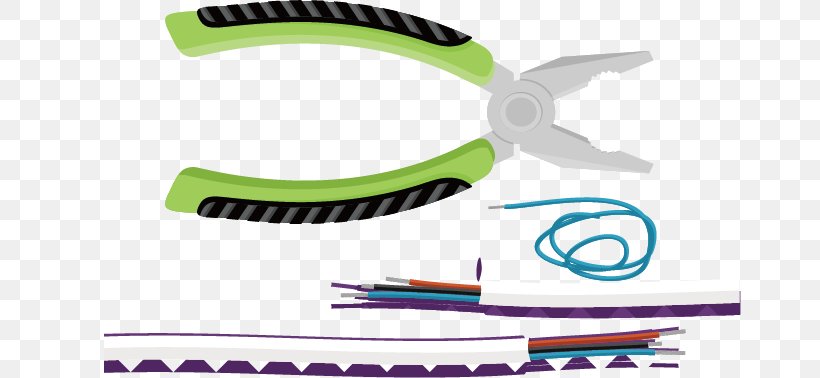 Flat Design Pliers Electrical Cable, PNG, 663x378px, Flat Design, Brand, Designer, Electrical Cable, Logo Download Free