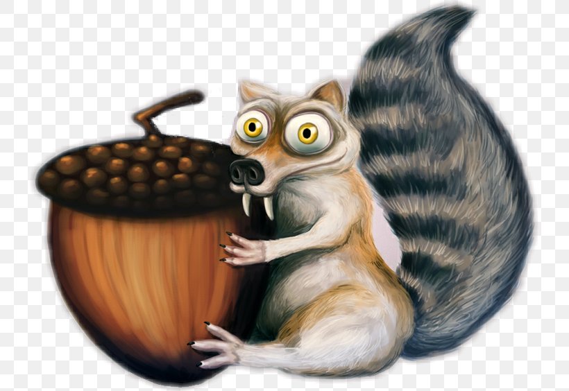 Scrat Whiskers Kitten Art Ice Age, PNG, 733x564px, Scrat, Art, Artist, Carnivoran, Cat Download Free