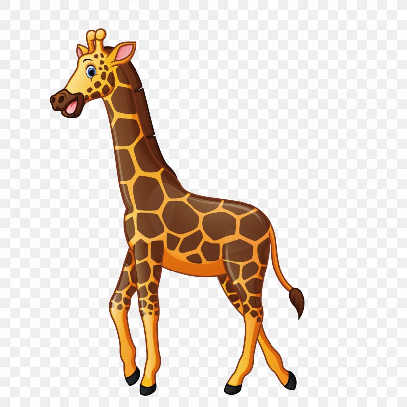 Giraffe Cartoon Illustration, PNG, 1800x1800px, Giraffe, Art, Cartoon, Giraffidae, Illustrator Download Free