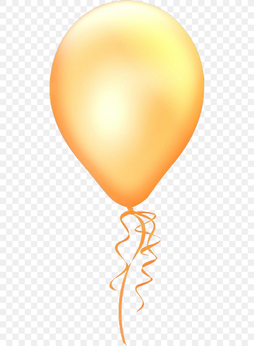 Balloon Heart, PNG, 501x1120px, Cartoon, Balloon, Heart, Orange, Party Supply Download Free