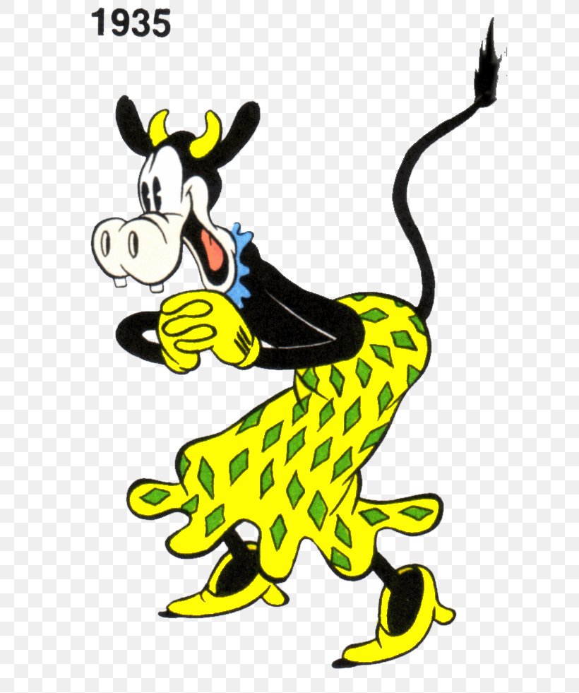 Clarabelle Cow Mickey Mouse Goofy Minnie Mouse Cattle, PNG, 617x981px ...