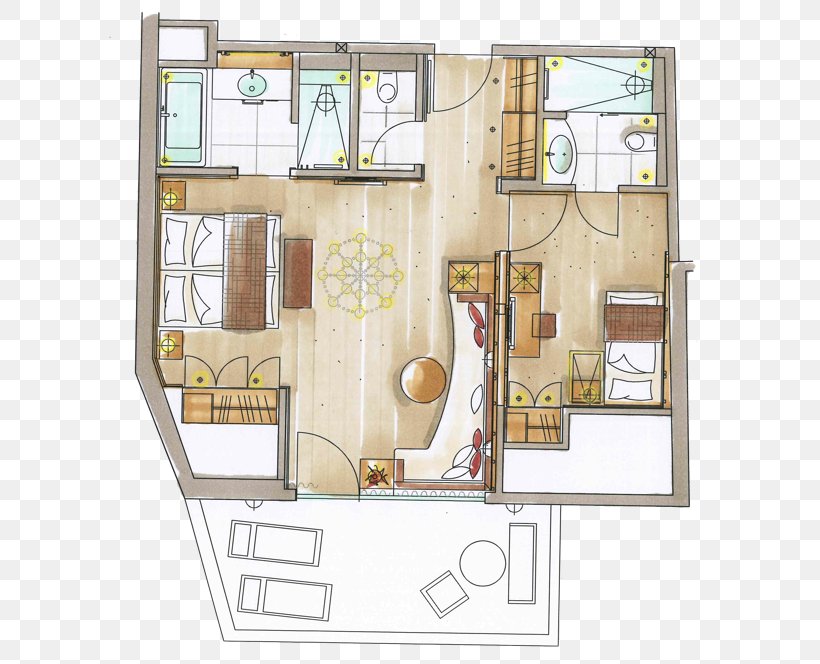 Floor Plan Window Furniture Property, PNG, 616x664px, Floor Plan, Area, Drawing, Estate, Facade Download Free