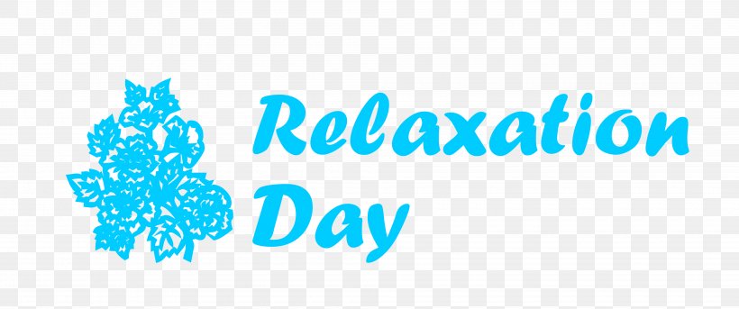 Relaxation Day., PNG, 4000x1675px, Logo, Amusement Park, Aqua, Azure, Blue Download Free