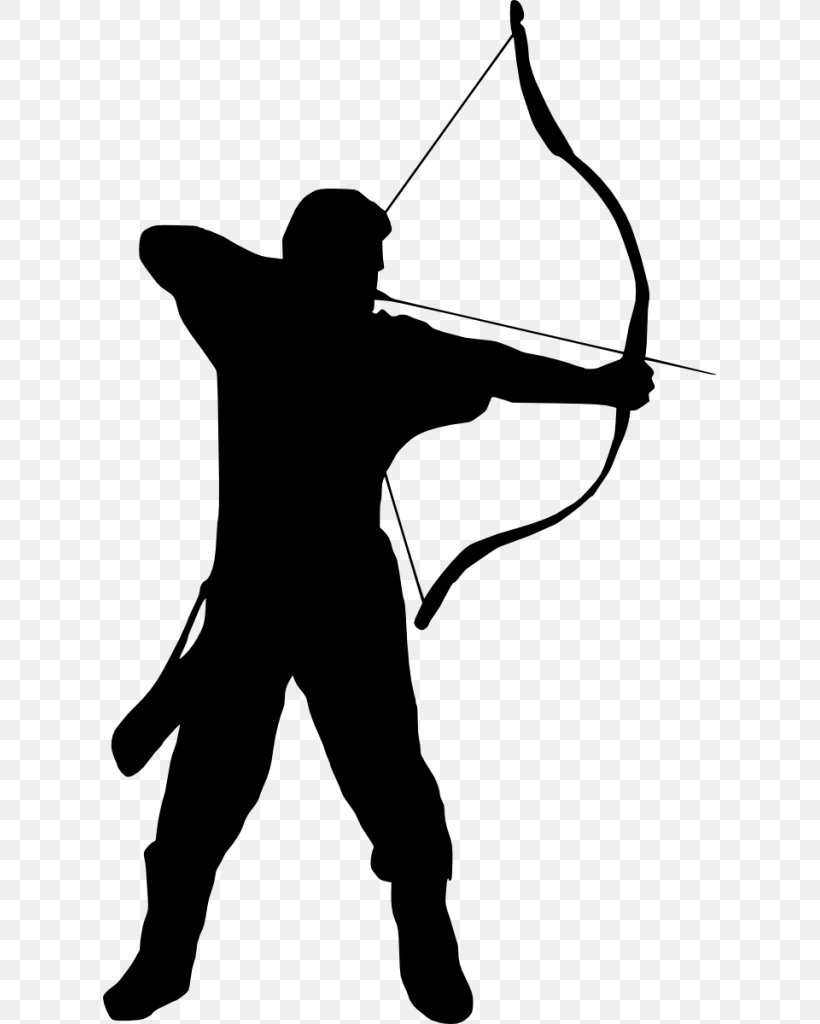 Archery Silhouette Photography, PNG, 613x1024px, Archery, Black, Black And White, Bow And Arrow, Bowyer Download Free