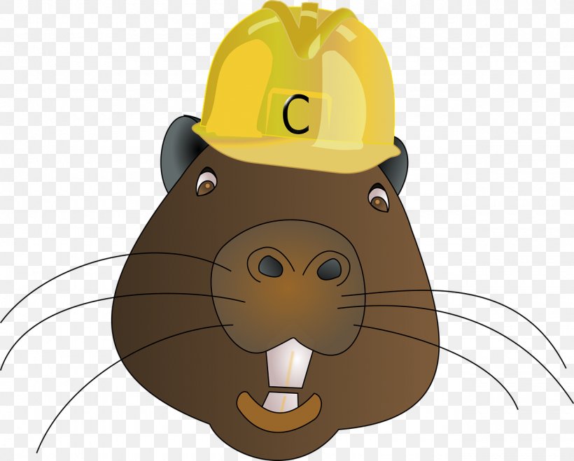 Beaver Hard Hat Clip Art, PNG, 1280x1030px, Beaver, Bear, Cap, Carnivoran, Cartoon Download Free