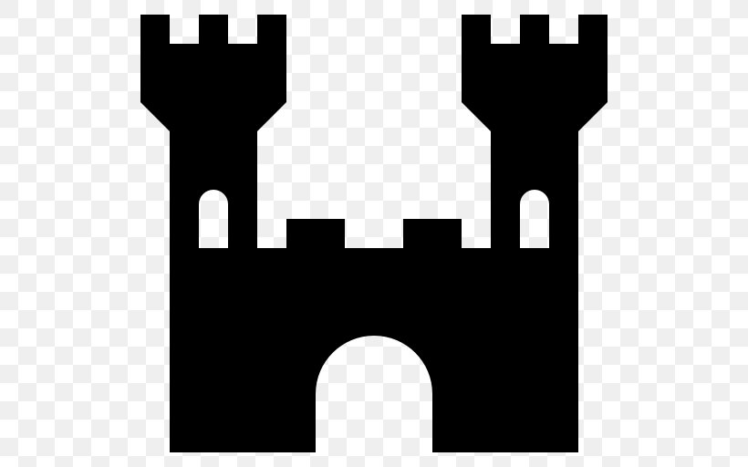 Building Castle Logo, PNG, 512x512px, Building, Avatar, Black, Black And White, Brand Download Free