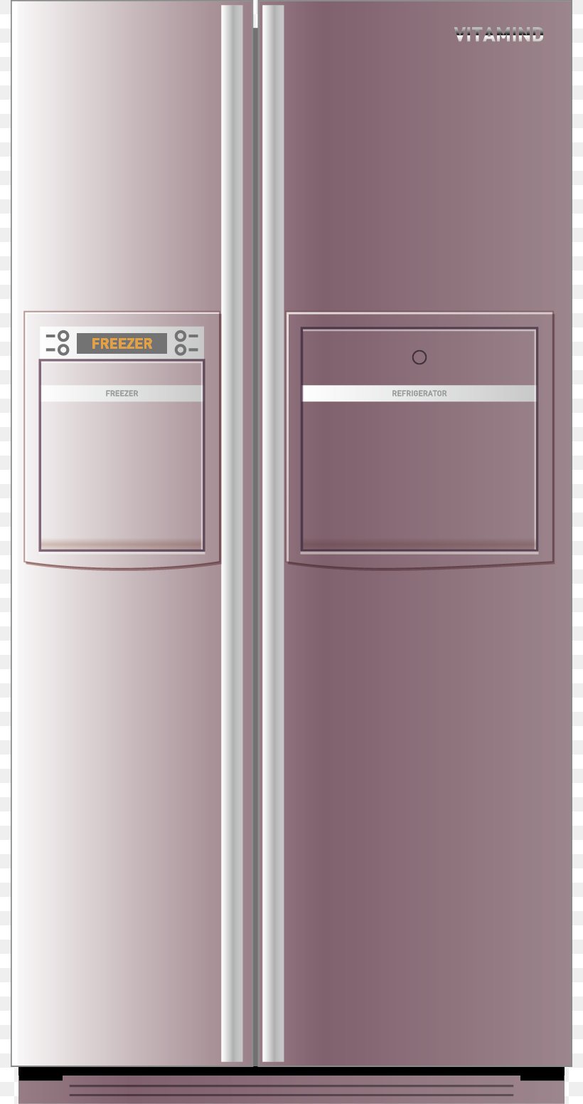 Refrigerator Purple, PNG, 790x1551px, Refrigerator, Home Appliance, Kitchen Appliance, Major Appliance, Purple Download Free