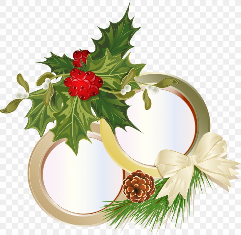 Bowknot, PNG, 3956x3866px, Christmas, Christmas Decoration, Christmas Ornament, Cut Flowers, Floral Design Download Free