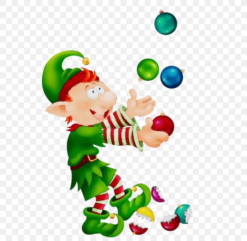 Christmas Elf, PNG, 585x800px, Watercolor, Christmas, Christmas Elf, Paint, Wet Ink Download Free
