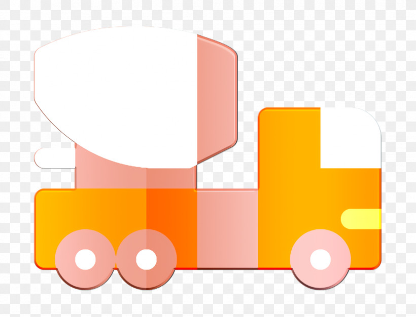 Mixer Truck Icon Truck Icon Transport Icon, PNG, 1228x938px, Mixer Truck Icon, Line, Orange, Transport Icon, Truck Icon Download Free