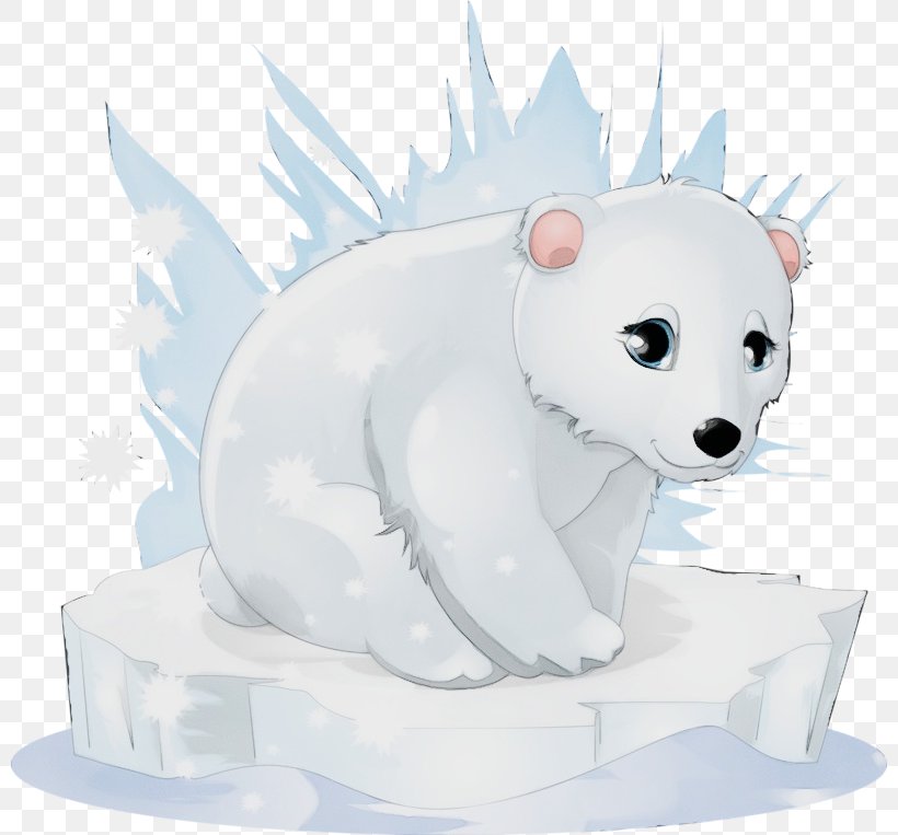 Bear Polar Bear Cartoon Clip Art Animal Figure, PNG, 800x763px, Watercolor, Animal Figure, Bear, Cartoon, Paint Download Free