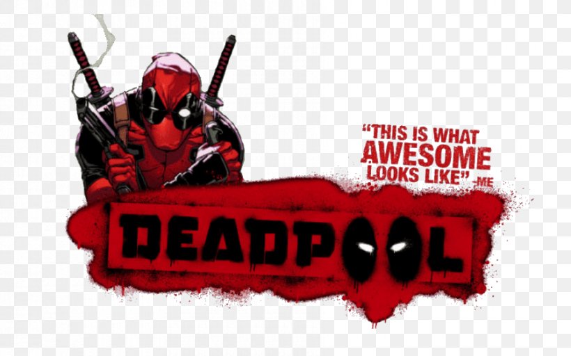 Deadpool Spider-Man Logo Marvel Comics Superhero Movie, PNG, 900x563px, Deadpool, Brand, Cable Deadpool, Fictional Character, Film Download Free