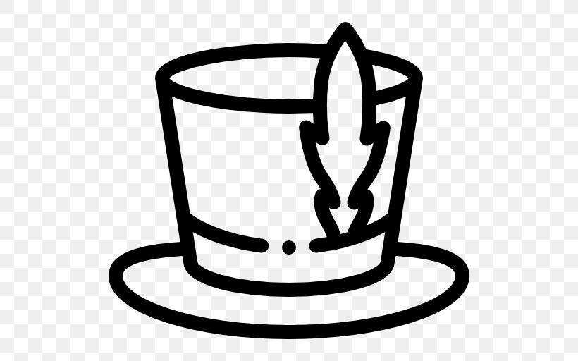 Hat Line White Clip Art, PNG, 512x512px, Hat, Black And White, Headgear, Line Art, White Download Free