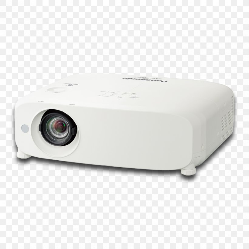 Multimedia Projectors Panasonic LCD Projector Video Projector 4800lm 76...762cm PAN PT-VZ570EJ 3001000246, PNG, 868x868px, Projector, Display Resolution, Electronic Device, Lcd Projector, Multimedia Download Free