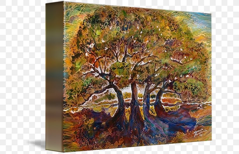 Painting Canvas Acrylic Paint Tree Of Life Gallery Wrap, PNG, 650x530px, Painting, Acrylic Paint, Acrylic Resin, Art, Autumn Download Free