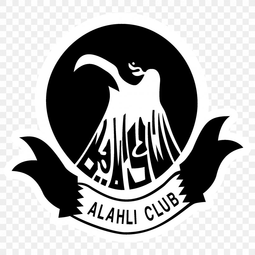 Al Ahly SC Logo Al Ahli Club (Manama) Football Vector Graphics, PNG, 2400x2400px, Al Ahly Sc, Alahli Saudi Fc, Black And White, Brand, Facial Hair Download Free