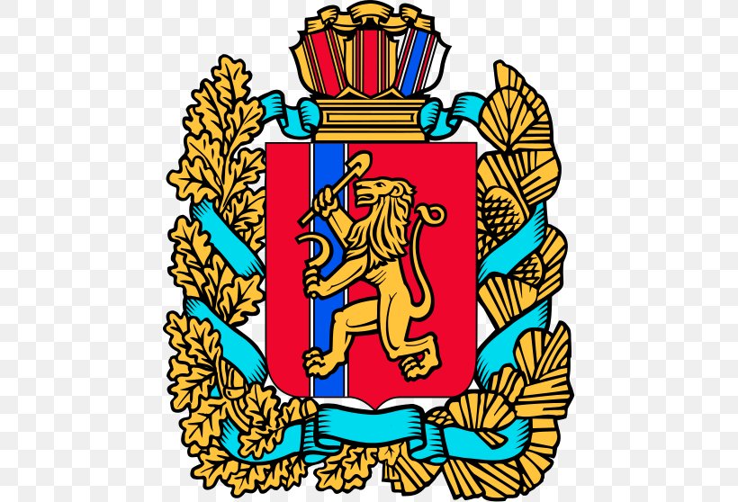 Coat Of Arms Of Krasnoyarsk Krais Of Russia Coat Of Arms Of Krasnoyarsk Federal Subjects Of Russia, PNG, 458x558px, Krasnoyarsk, Area, Art, Artwork, Badge Download Free