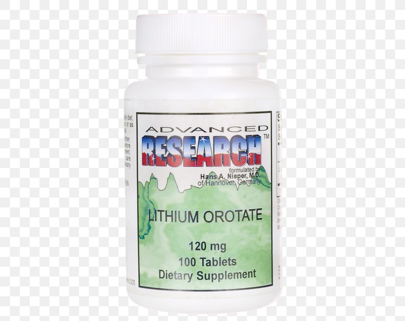 Dietary Supplement Lithium Orotate Orotic Acid Tablet Magnesium, PNG, 650x650px, Dietary Supplement, Health, Lithium, Lithium Orotate, Magnesium Download Free