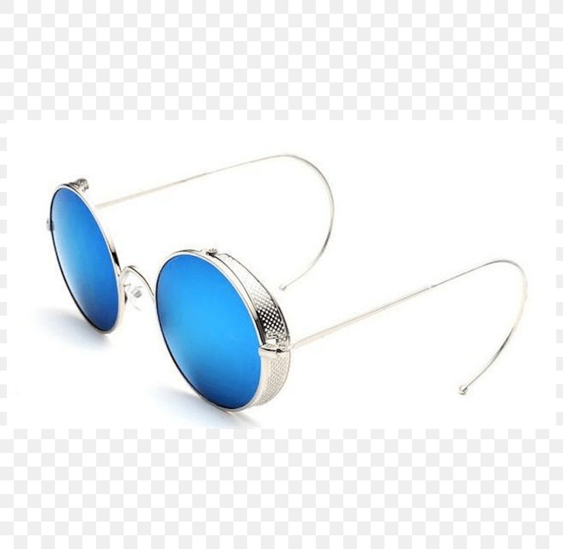 Goggles Sunglasses Retro Style, PNG, 800x800px, Goggles, Blue, Eyewear, Glass, Glasses Download Free
