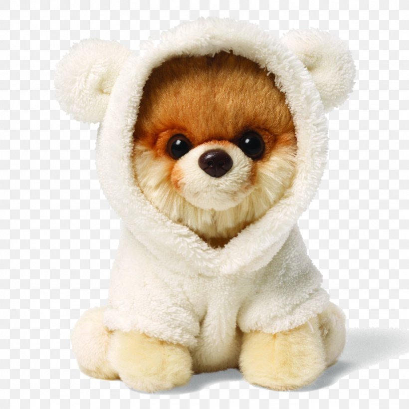 Bear Pomeranian Gund Boo Stuffed Animals & Cuddly Toys, PNG, 1024x1024px, Watercolor, Cartoon, Flower, Frame, Heart Download Free